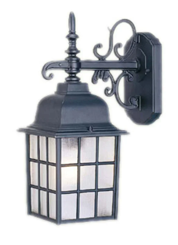 Acclaim Lighting – 5302BK – One Light Wall Sconce – Nautica – Matte Black