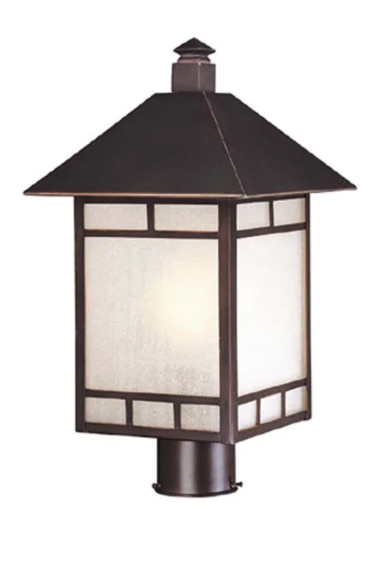 Acclaim Lighting – 9027ABZ – One Light Post Mount – Artisan – Architectural Bronze