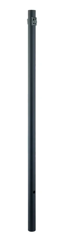 Acclaim Lighting – 97BK – Post With Photocell And Outlet – Direct Burial Lamp Posts – Matte Black
