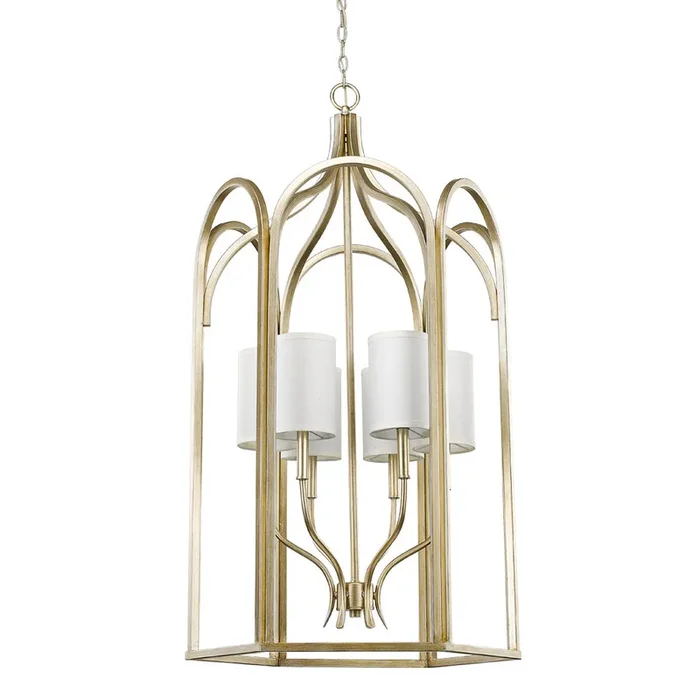 Acclaim Lighting – IN11416WG – Six Light Foyer Pendant – Ellie – Washed Gold