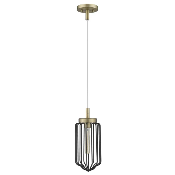 Acclaim Lighting – IN31500AB – One Light Mini Pendant – Reece – Aged Brass