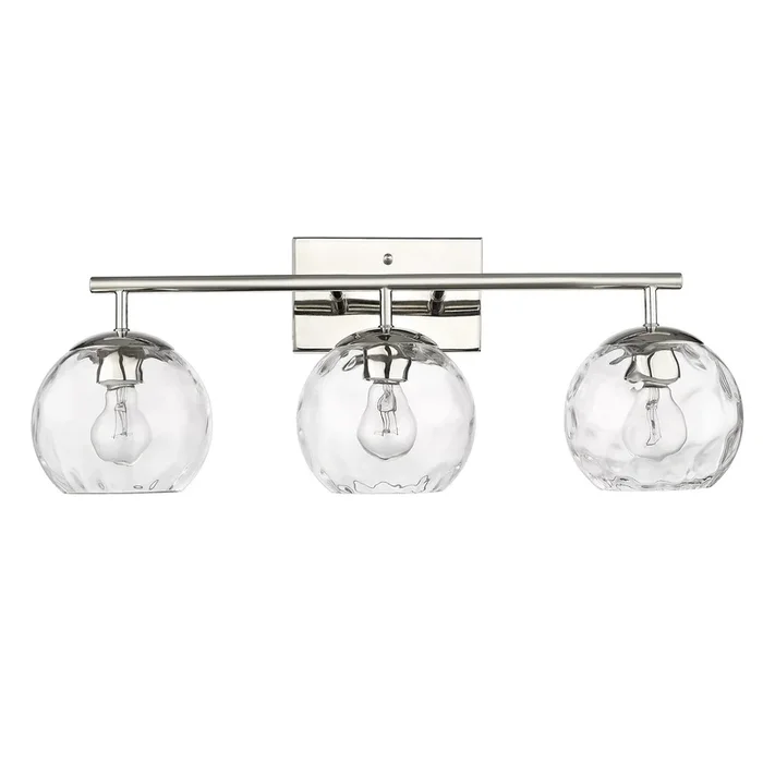 Acclaim Lighting – IN40049PN – Three Light Bath Vanity – Mackenzie – Polished Nickel