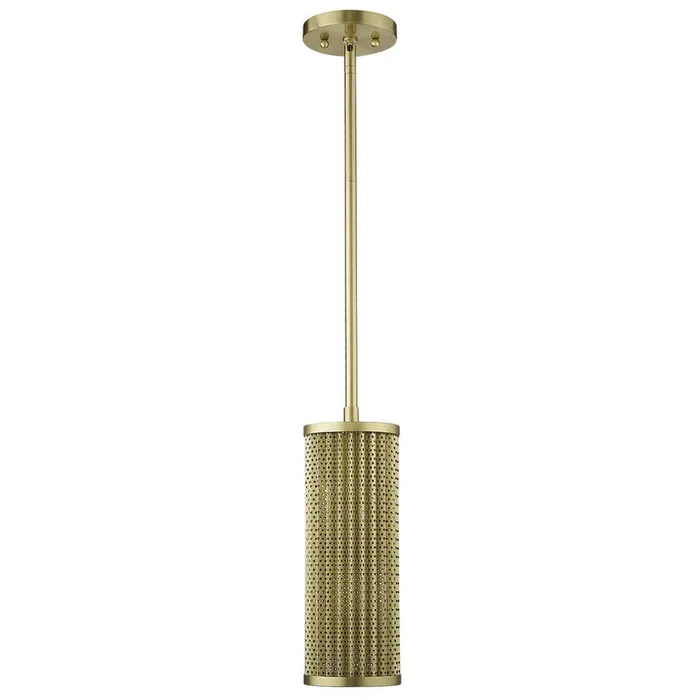 Acclaim Lighting – TP20010GD – One Light Pendant – Basetti – Gold