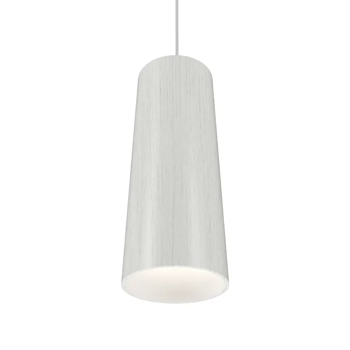 Accord Lighting – 116.47 – One Light Pendant – Conical – Organic White – 11647