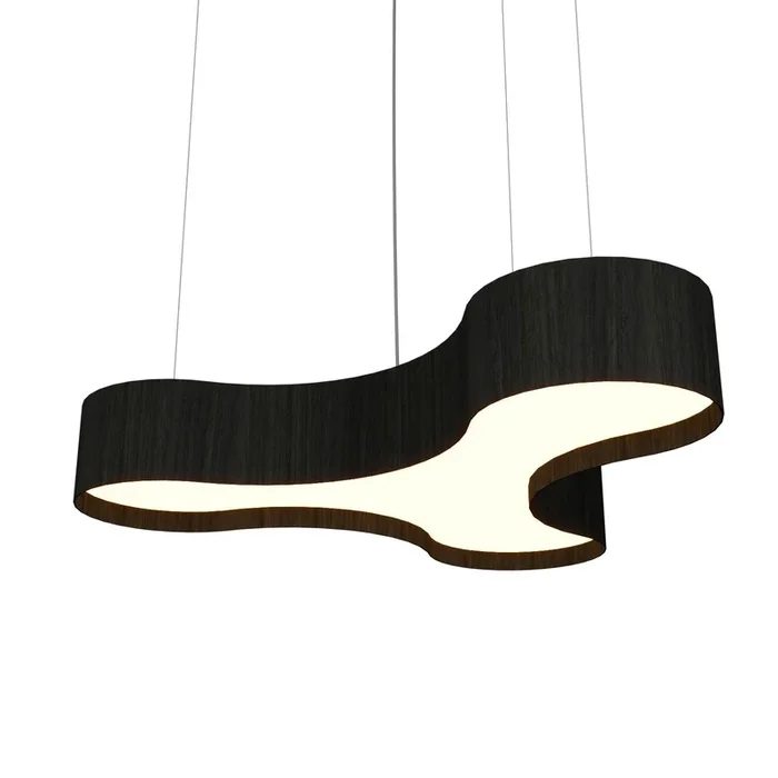 Accord Lighting – 1222LED.46 – LED Pendant – Organic – Organic Black – 1222LED46