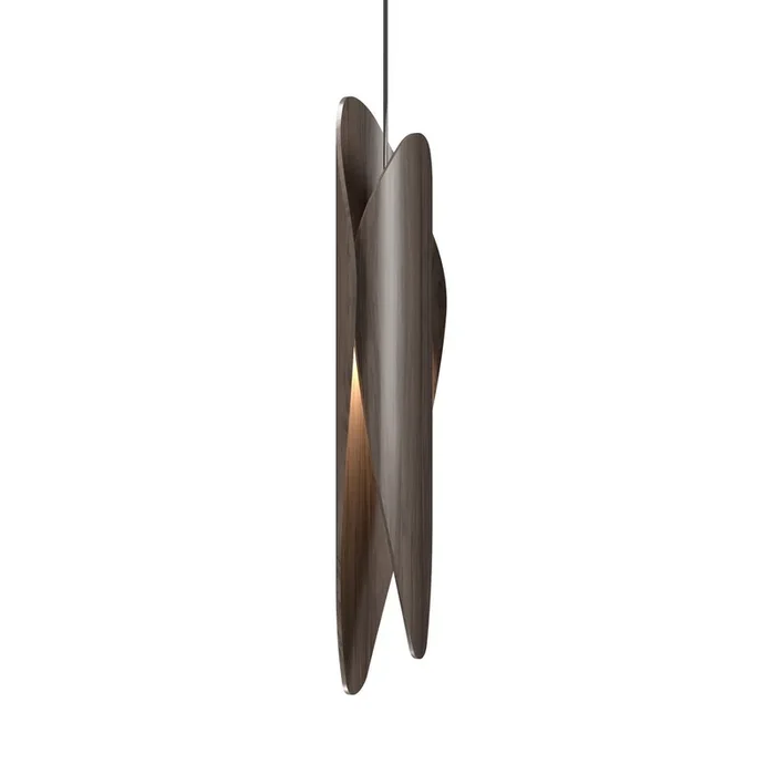 Accord Lighting – 1509.18 – LED Pendant – Leaf – American Walnut – 150918