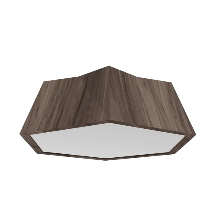 Accord Lighting – 5063LED.18 – LED Ceiling Mount – Physalis – American Walnut