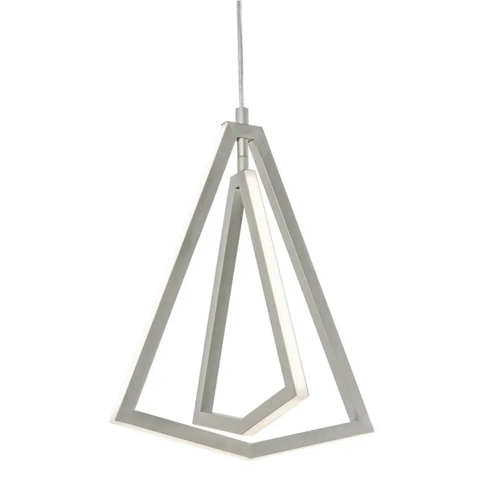 AFX Lighting – GNAP15L30D1SN – LED Pendant – Gianna – Satin Nickel