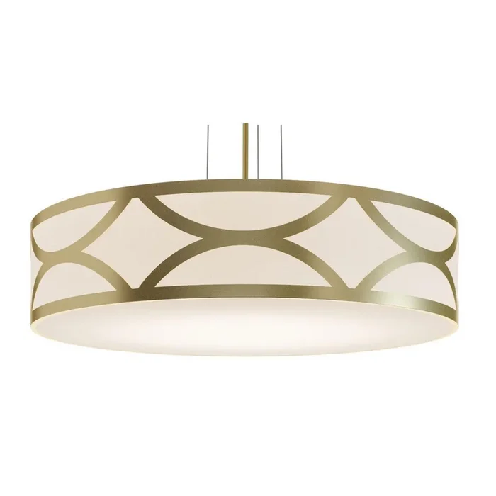 AFX Lighting – LAKP30MBGD – Four Light Pendant – Lake – Gold