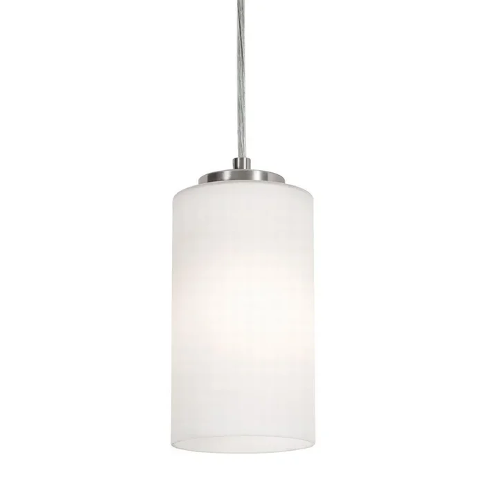 AFX Lighting – LEOP04MBSN – One Light Pendant – Leo – Satin Nickel