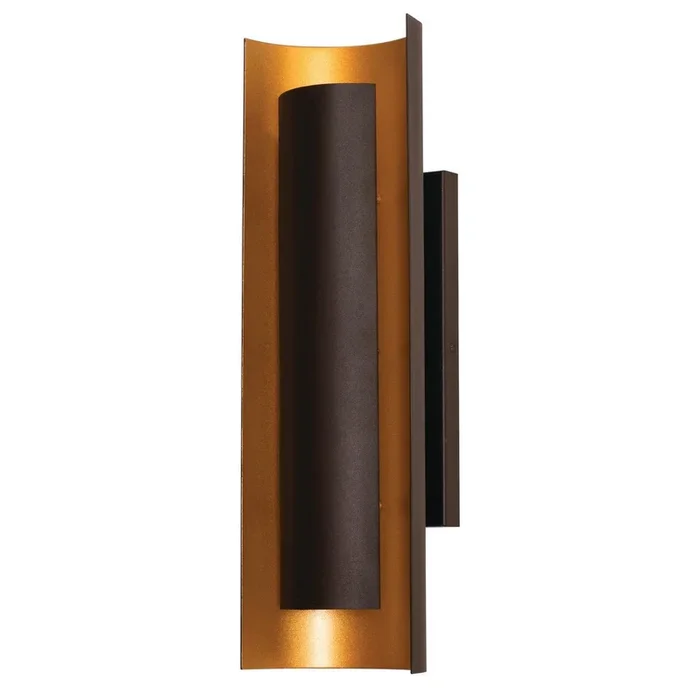 AFX Lighting – RVS0416L30D1BKGD – LED Wall Sconce – Reveal – Black and Gold