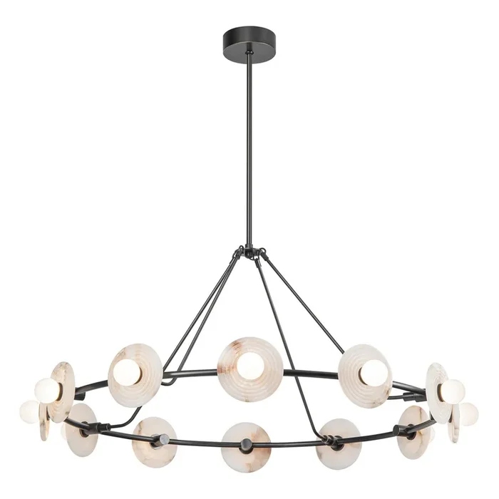 Alora – LED Chandelier – Dahlia