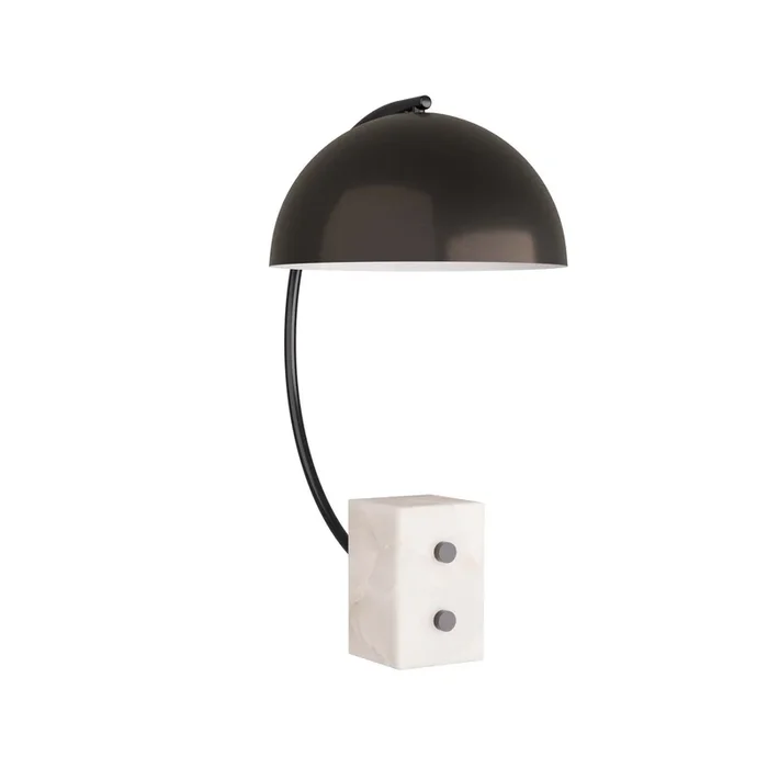 Arteriors – PDC01 – One Light Table Lamp – Weslan – English Bronze