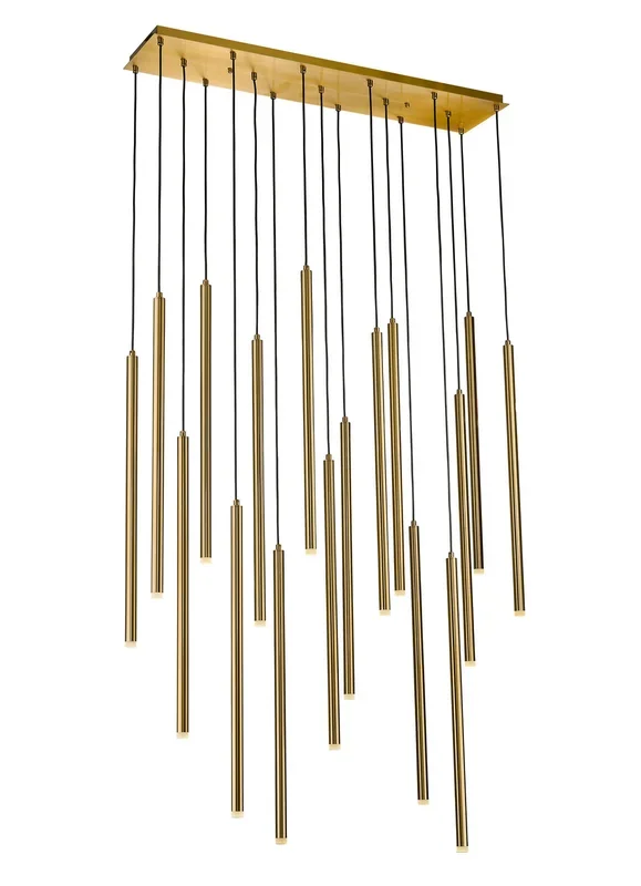 Avenue Lighting – HF2802-AB – 17 Light Chandelier – Filmore Ave. – Antique Brass
