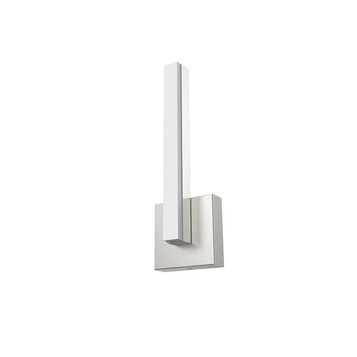 BlackJack Lighting – NAN-14S-SN-12T-30K – LED Wall Sconce – Nano – Satin Nickel