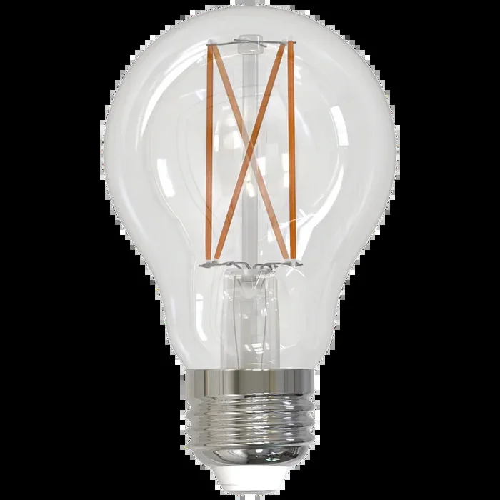 Bulbrite LED14A19/30K/FIL/3 14W LED A19 3000K Filament Bulb 1600Lm 90 CRI E26 Base 120V Fully Compatible Dimming Clear (776916)