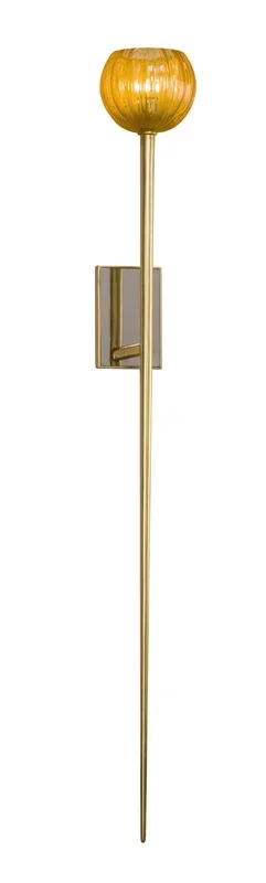 Corbett Lighting – 232-12 – One Light Wall Sconce – Merlin – Gold Leaf – 23212