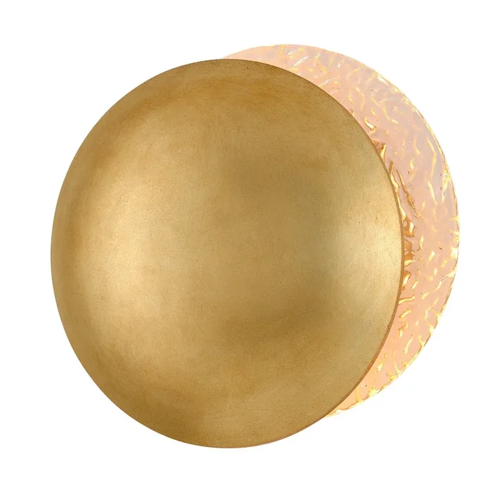 Corbett Lighting – 255-13 – LED Wall Sconce – Libra – Antique Silver Leaf Stainless – 25513