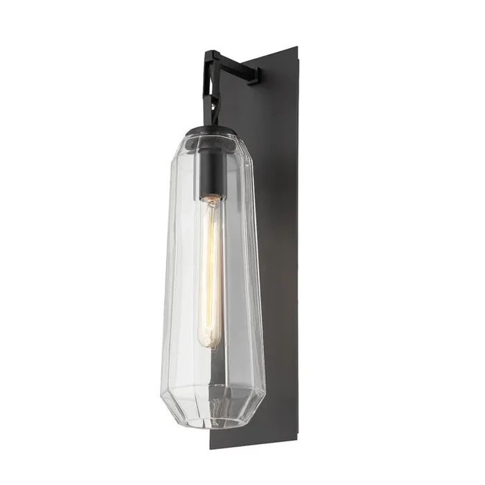 Corbett Lighting – 447-19-BBR – One Light Wall Sconce – Copenhagen – Black Brass