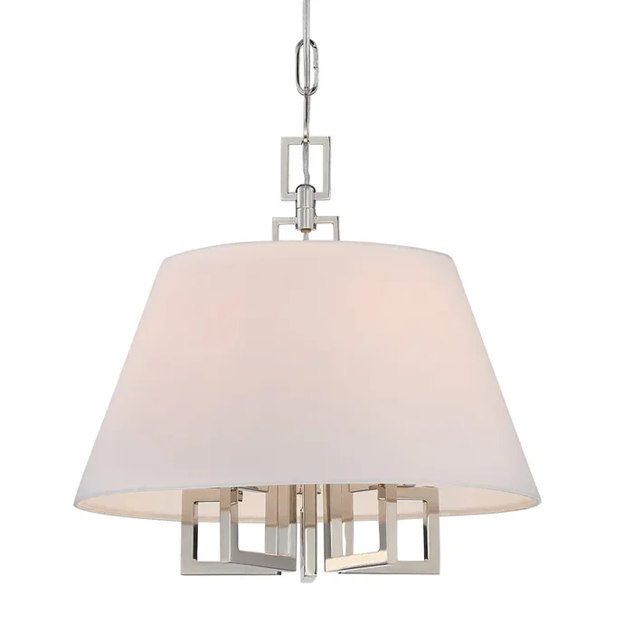 Crystorama – 2255-PN – Five Light Mini Chandelier – Westwood – Polished Nickel – 2255PN