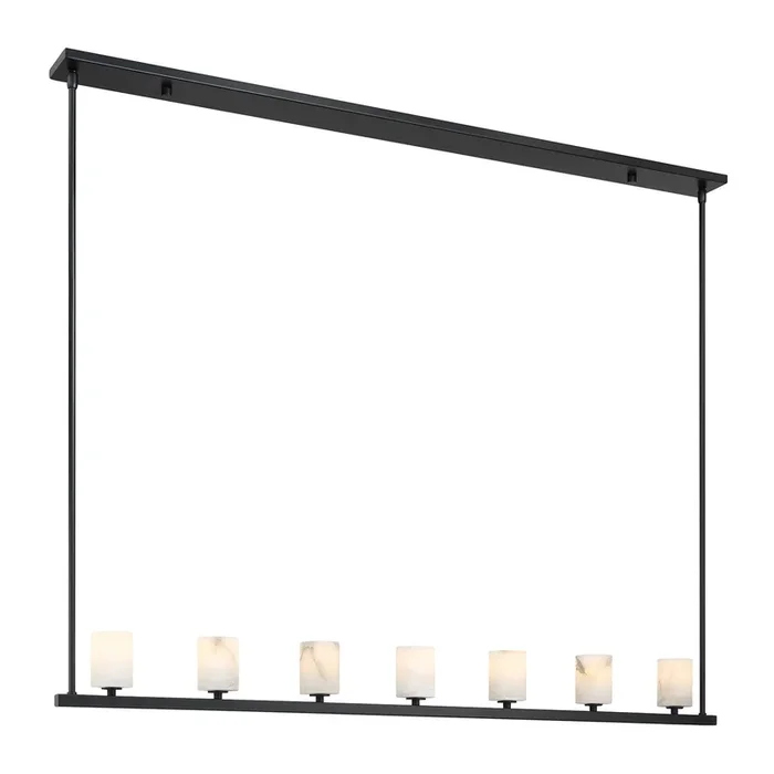 Crystorama – ARA-10267-MK-ST – LED Chandelier – Aragon – Matte Black – ARA10267MKST