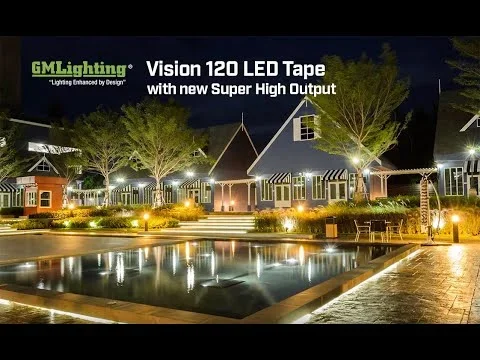 GM Lighting 90 Degree Left Connector Outdoor For Vision120 LED Tape (V120-90L)