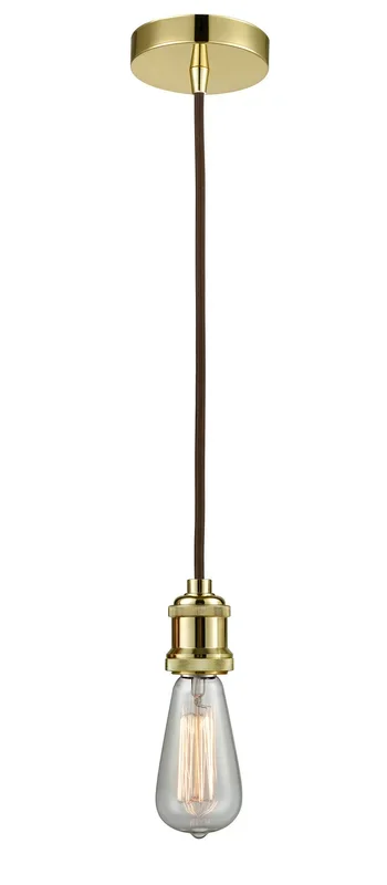 Innovations – 100GD-10BR-1GD – One Light Mini Pendant – Edison – Gold