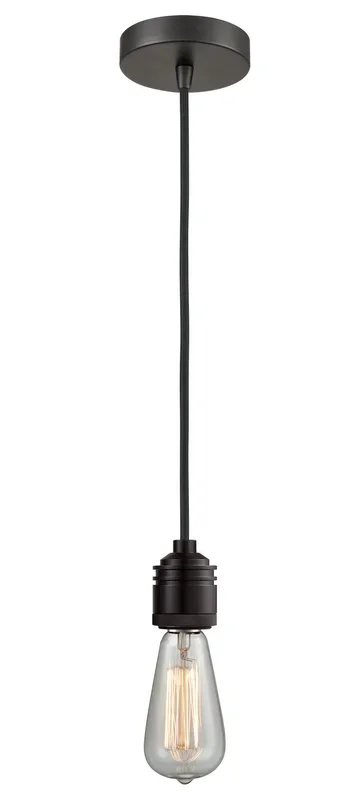 Innovations – 100OB-10BK-2OB – One Light Mini Pendant – Winchester – Oil Rubbed Bronze