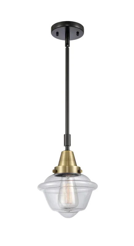 Innovations – 447-1S-BAB-G532-LED – LED Mini Pendant – Caden – Black Antique Brass – 4471SBABG532LED
