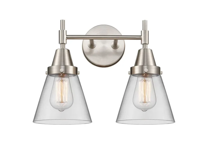 Innovations – 447-2W-SN-G62-LED – LED Bath Vanity – Caden – Satin Nickel – 4472WSNG62LED