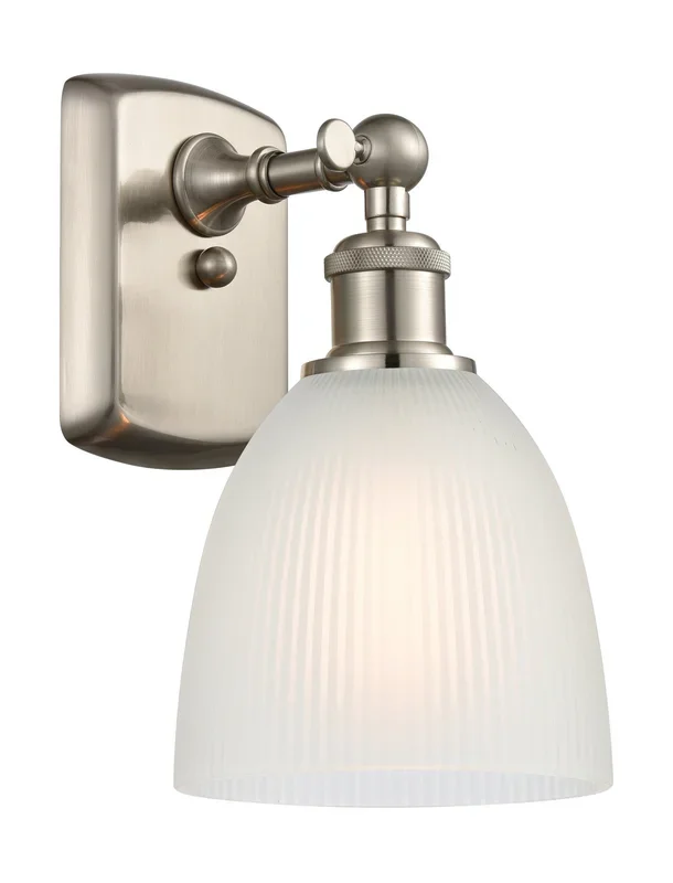 Innovations – 516-1W-SN-G381 – One Light Wall Sconce – Ballston – Brushed Satin Nickel – 5161WSNG381