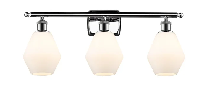 Innovations – 516-3W-PC-G651-6 – Three Light Bath Vanity – Ballston – Polished Chrome – 5163WPCG6516