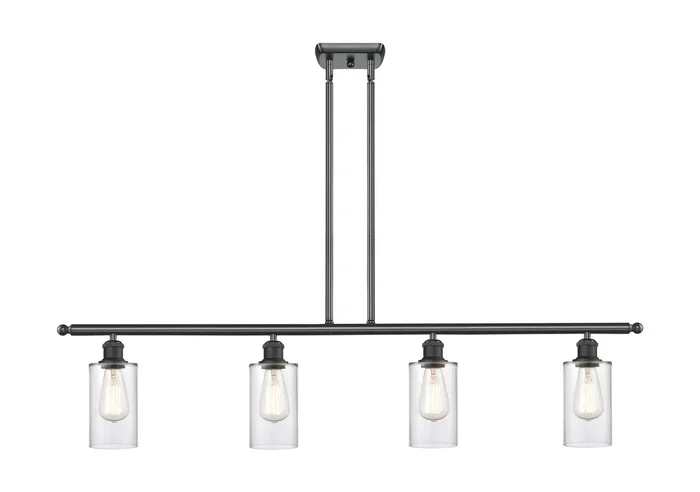 Innovations – 516-4I-BK-G802-LED – LED Island Pendant – Ballston – Matte Black – 5164IBKG802LED