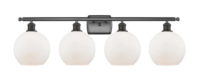 Innovations – 516-4W-OB-G121-8-LED – LED Bath Vanity – Ballston – Oil Rubbed Bronze – 5164WOBG1218LED