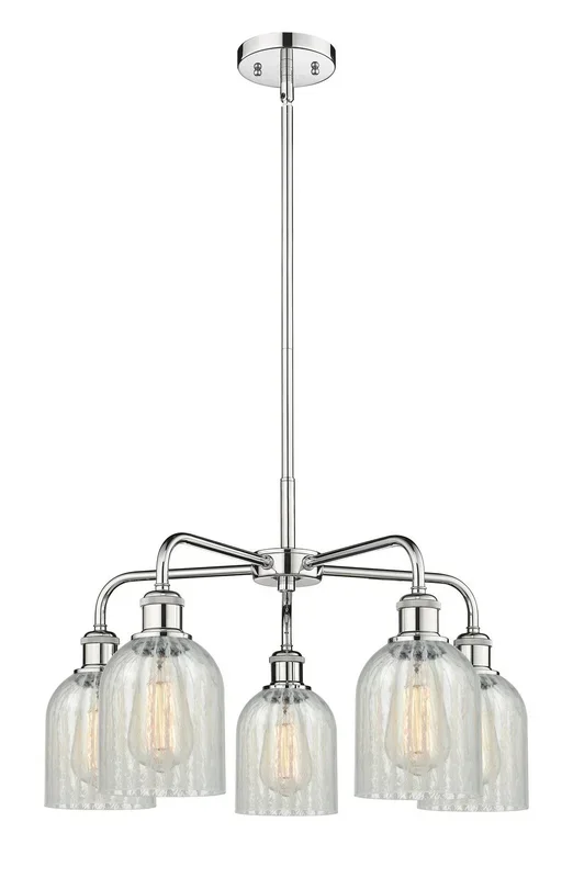 Innovations – 516-5CR-PC-G2511 – Five Light Chandelier – Ballston – Polished Chrome – 5165CRPCG2511
