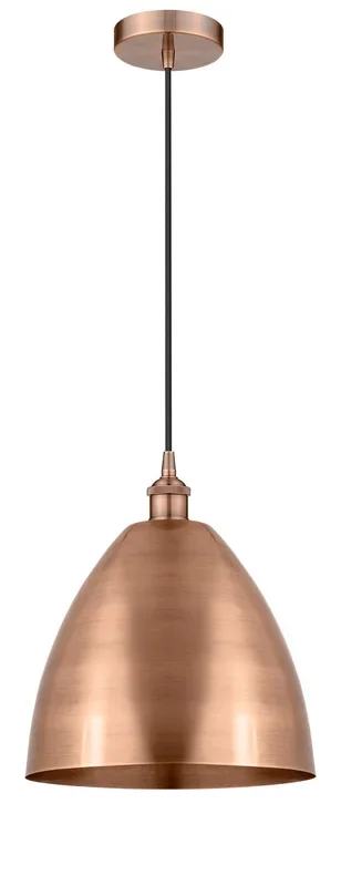 Innovations – 616-1P-AC-MBD-12-AC-LED – LED Mini Pendant – Edison – Antique Copper – 6161PACMBD12ACLED
