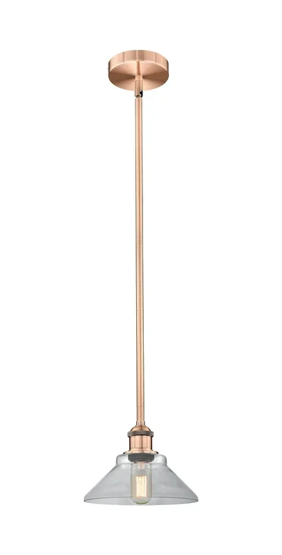Innovations – 616-1S-AC-G132 – One Light Mini Pendant – Edison – Antique Copper – 6161SACG132