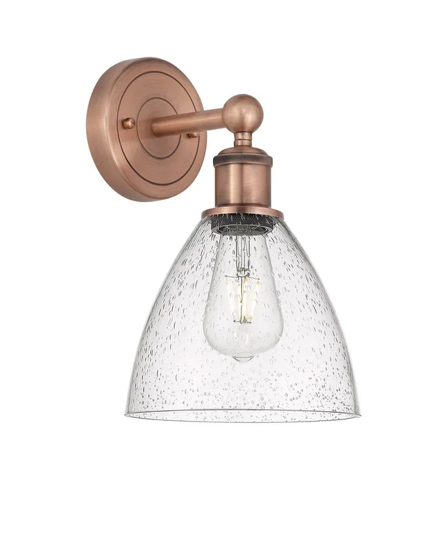 Innovations – 616-1W-AC-GBD-754 – One Light Wall Sconce – Edison – Antique Copper – 6161WACGBD754
