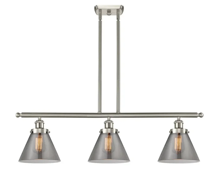 Innovations – 916-3I-SN-G43 – Three Light Island Pendant – Ballston Urban – Brushed Satin Nickel – 9163ISNG43