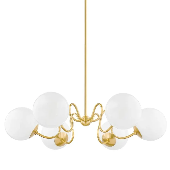 Mitzi – Six Light Chandelier – Havana