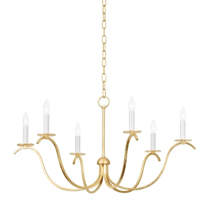 Mitzi – Six Light Chandelier – Jaclin – H809806GL