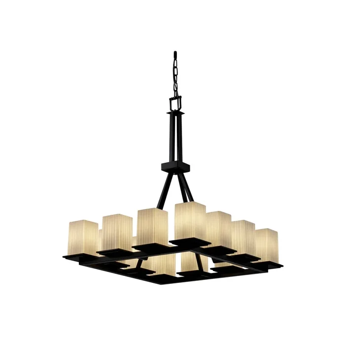 Montclair Light Works – PEB429-G15-44-C22 – One Light Pendant – Axis – White – PEB429G1544C22