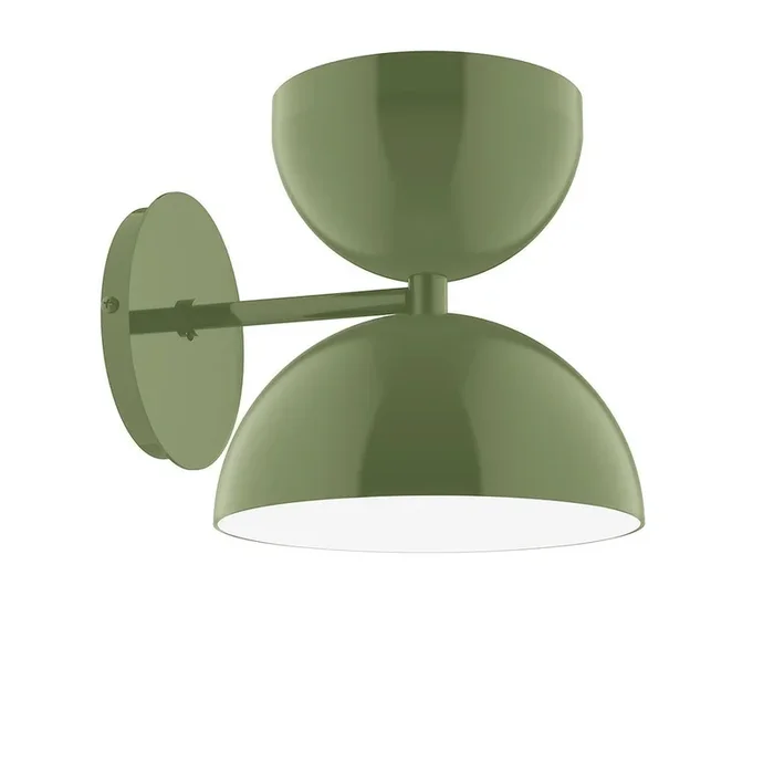 Montclair Light Works – SCIX449-22-L10 – LED Wall Sconce – Nest – Fern Green – SCIX44922L10