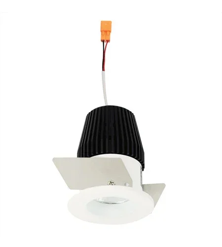 Nora 1 Inch Iolite Round Straight Regressed White (NIOB-1RNG27XBW)
