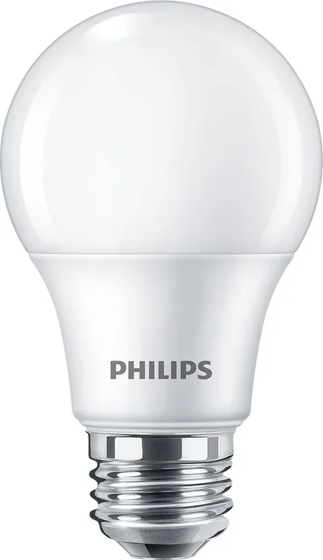 Philips 589671 8.8A19/CNG/840/FR/P/E26/D 12/1CT Contractor-Grade LED A19 Lamp 8.8W E26 Base 800Lm 4000K 80 CRI 120V Frosted (929003584964)