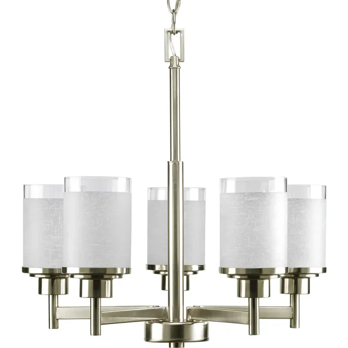Progress Lighting – Five Light Chandelier – Alexa
