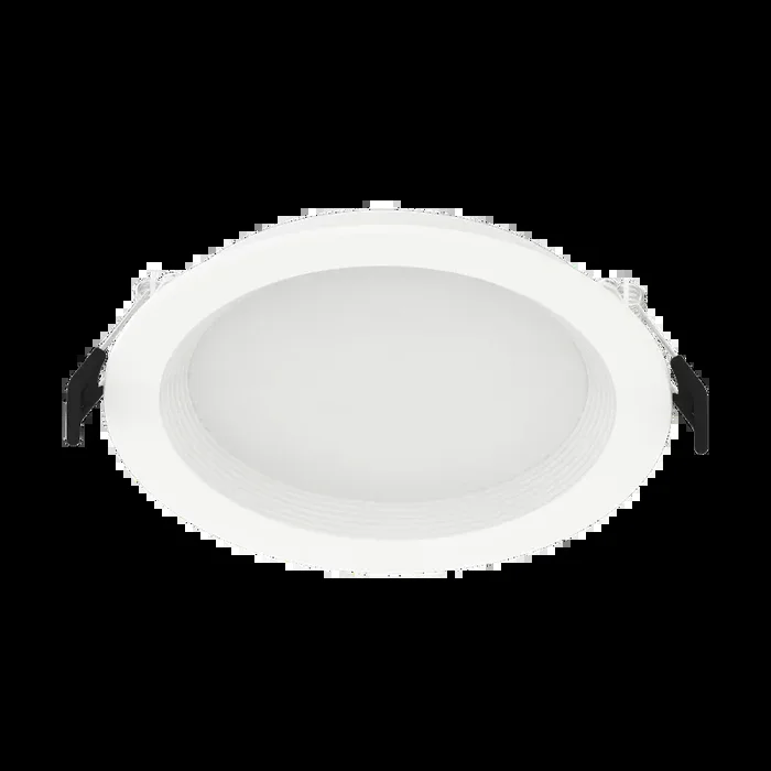 RAB Wafer Field Adjustable 5 Inch Round Plastic White 12W B 900Lm 120V 5 CCT 90 CRI Triac Dimming (WFRL5R129CCT120WB)
