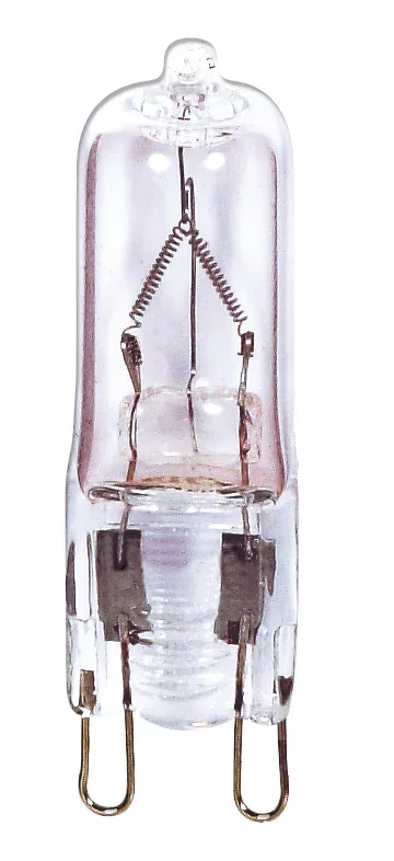 SATCO/NUVO 50T4/G9/CL 50W Halogen T4 Clear 2000 Hours 750Lm Double Loop Base 120V 2900K (S3545)