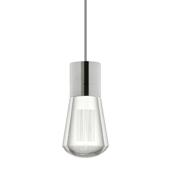Visual Comfort Modern – 700TDALVPMCYS-LED922 – LED Pendant – Alva – Satin Nickel – 700TDALVPMCYSLED922