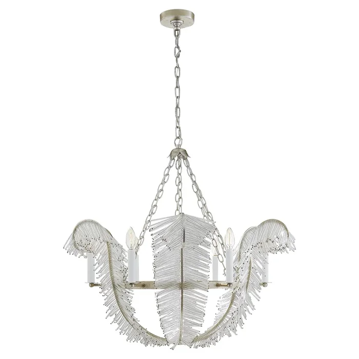 Visual Comfort Signature – Six Light Chandelier – Calais
